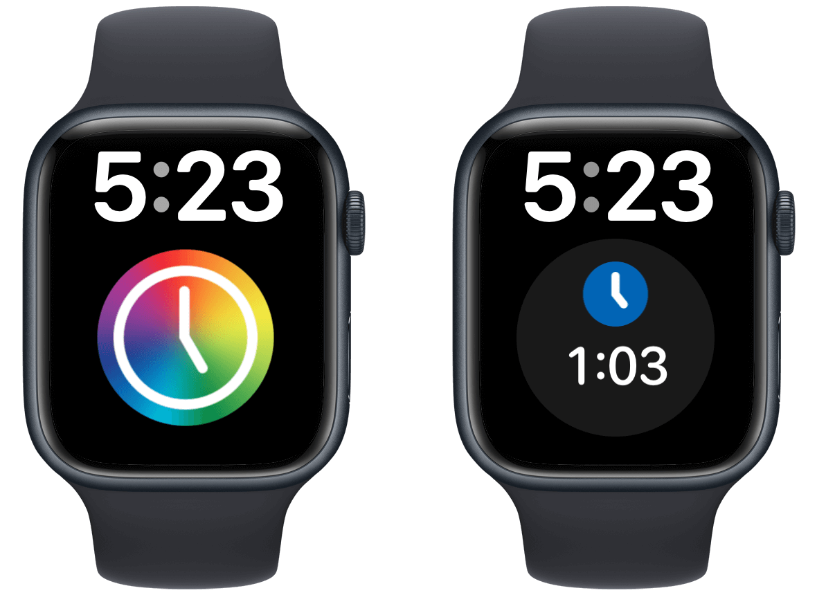 Apple Watch Series 7 Extra large complications